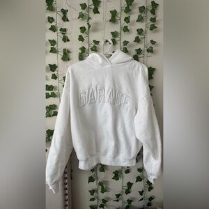 Garage UltraFleece White Hoodie